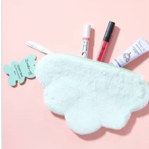 La Crème plush makeup bag.  The Cloud